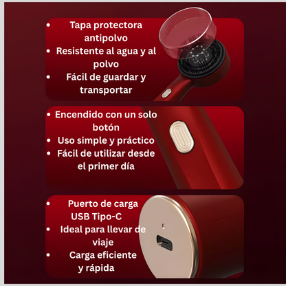 Cepillo Masajeador de Cuero Cabelludo